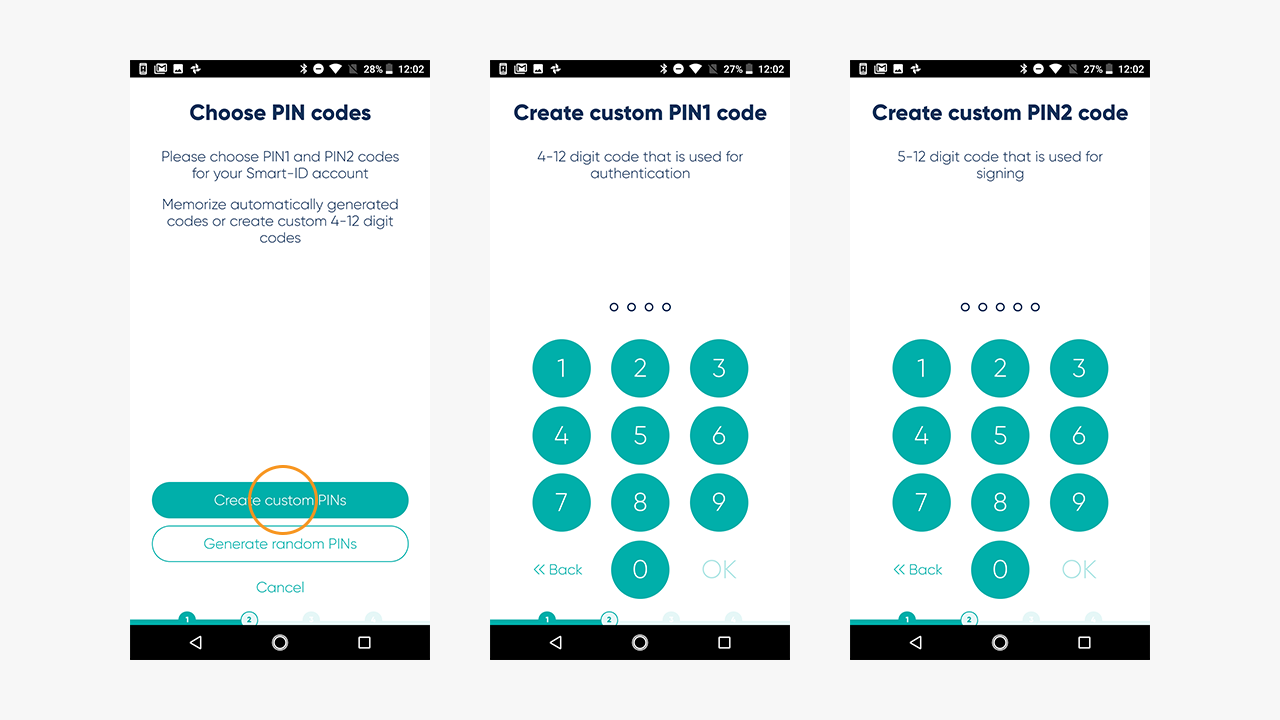 Создание пин кода. Для ИД Smart. Smart ID Eesti. Smart ID Swedbank. ID Card Pin код.